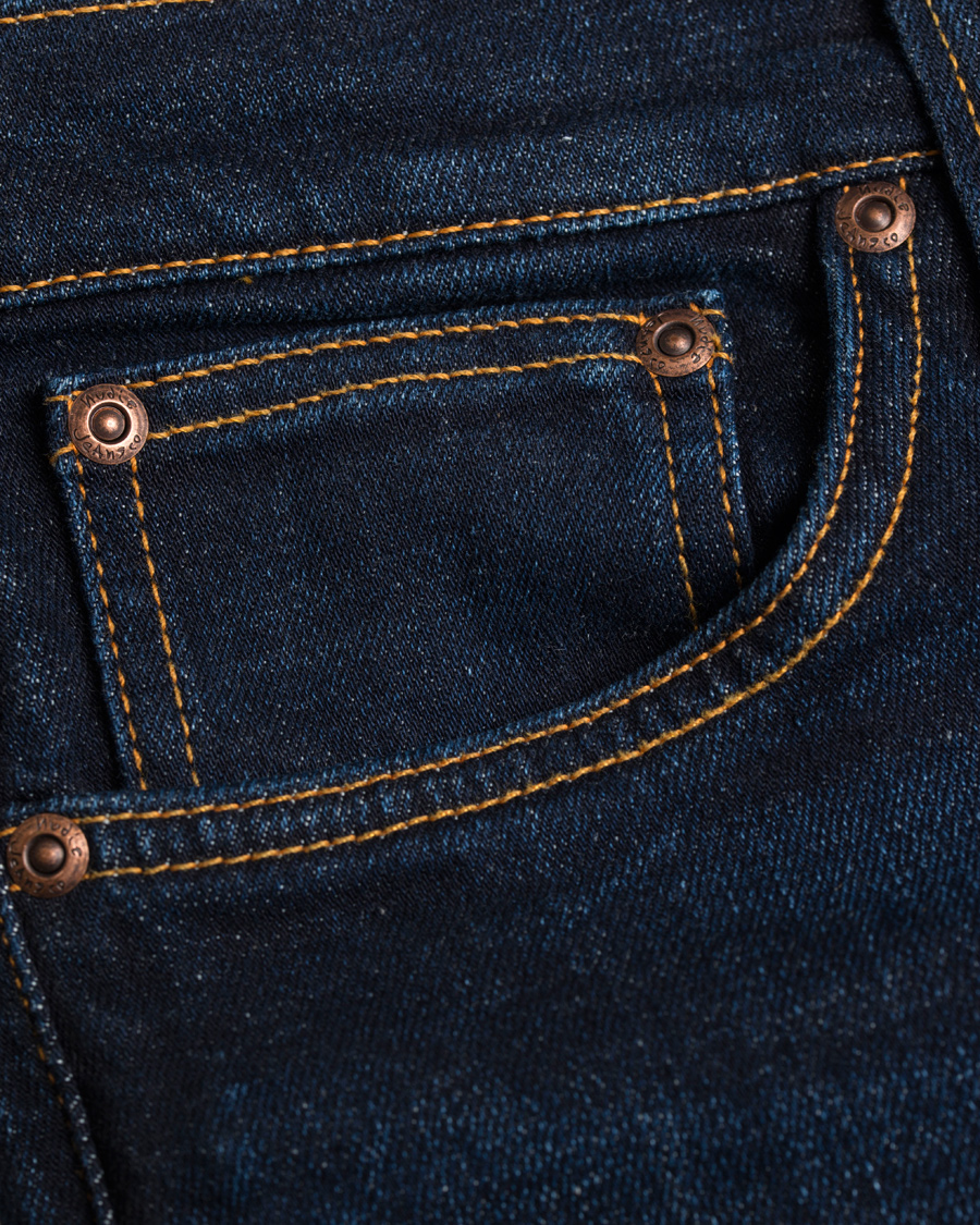 Heren | Jeans | Nudie Jeans | Long John Organic Slim Fit Stretch Jeans Sparkles