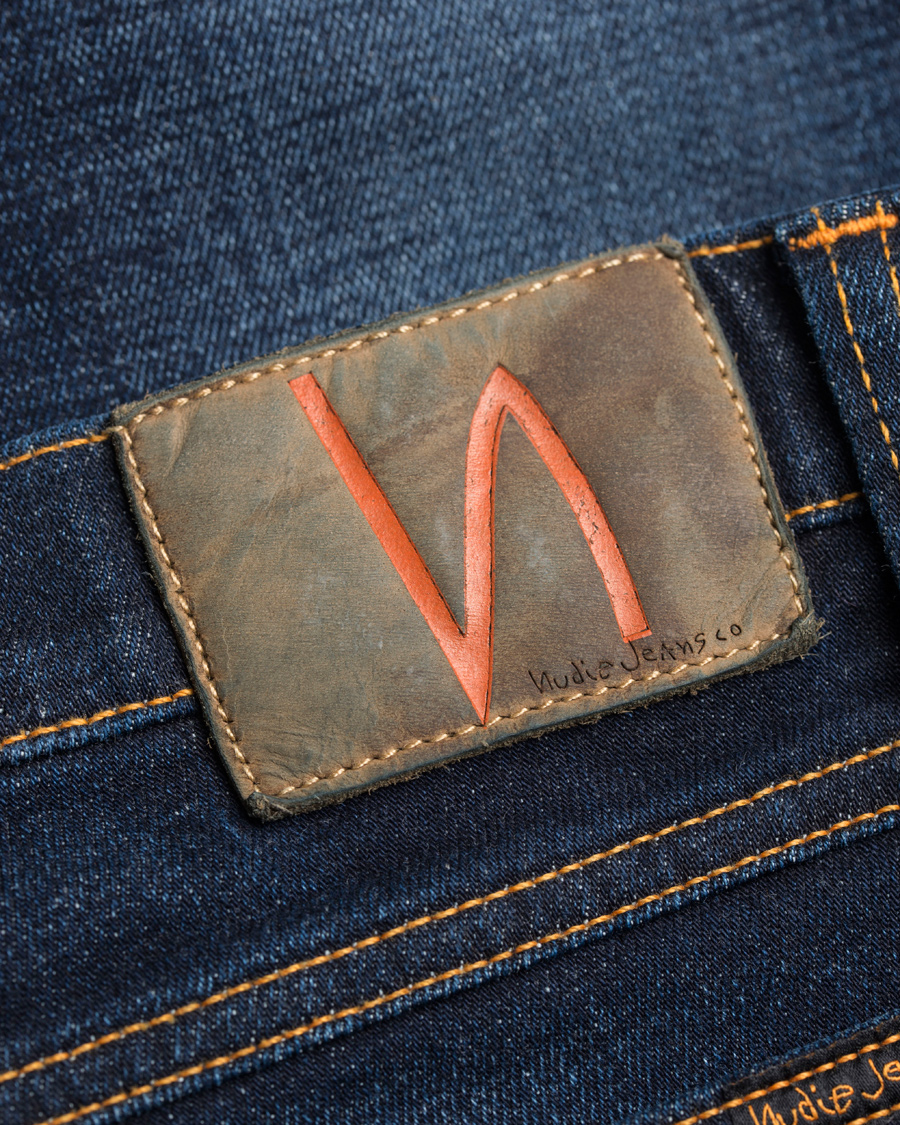 Heren | Jeans | Nudie Jeans | Long John Organic Slim Fit Stretch Jeans Sparkles