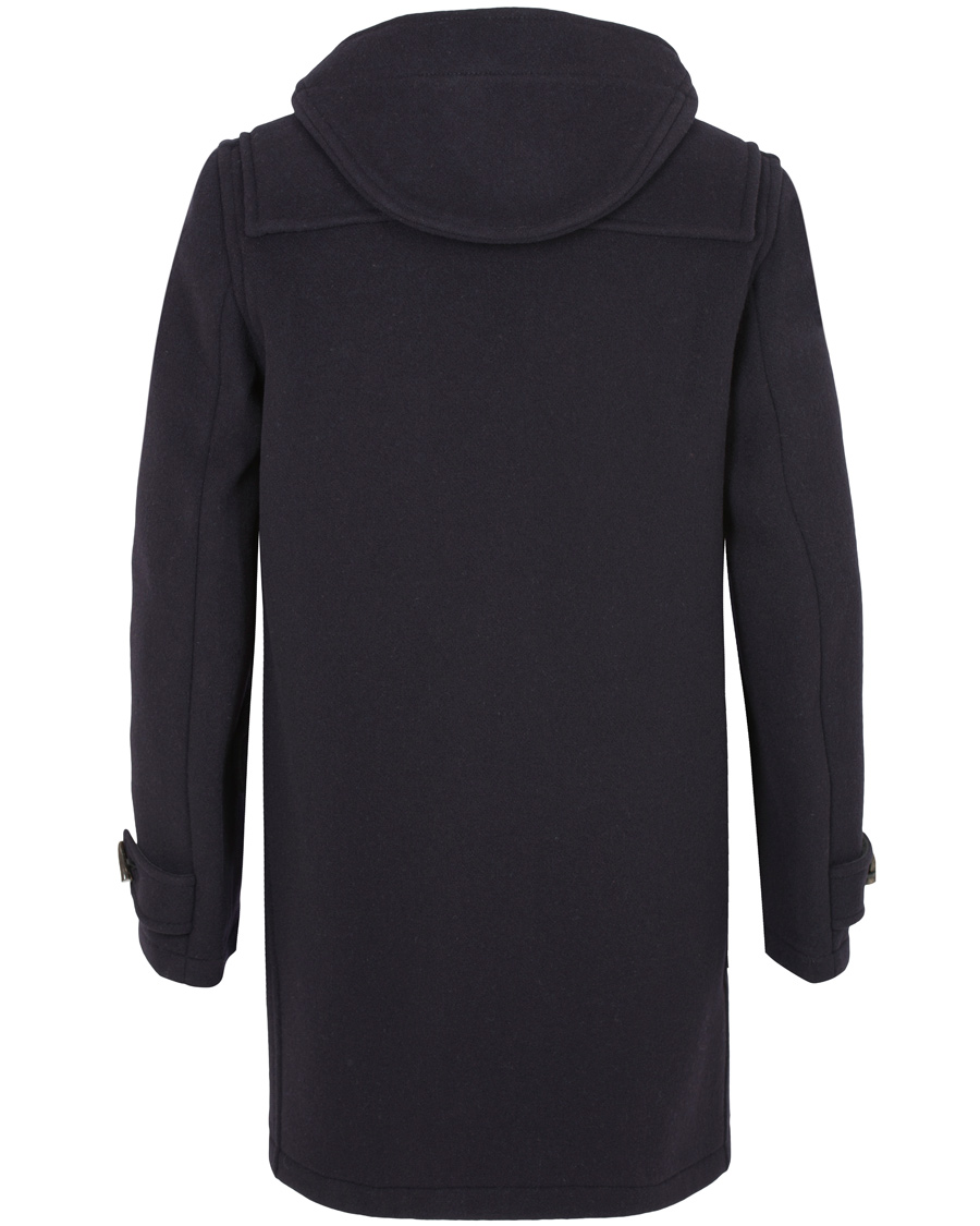Heren | Jassen | Gloverall | Morris Duffel Coat Navy/Dress Gordon