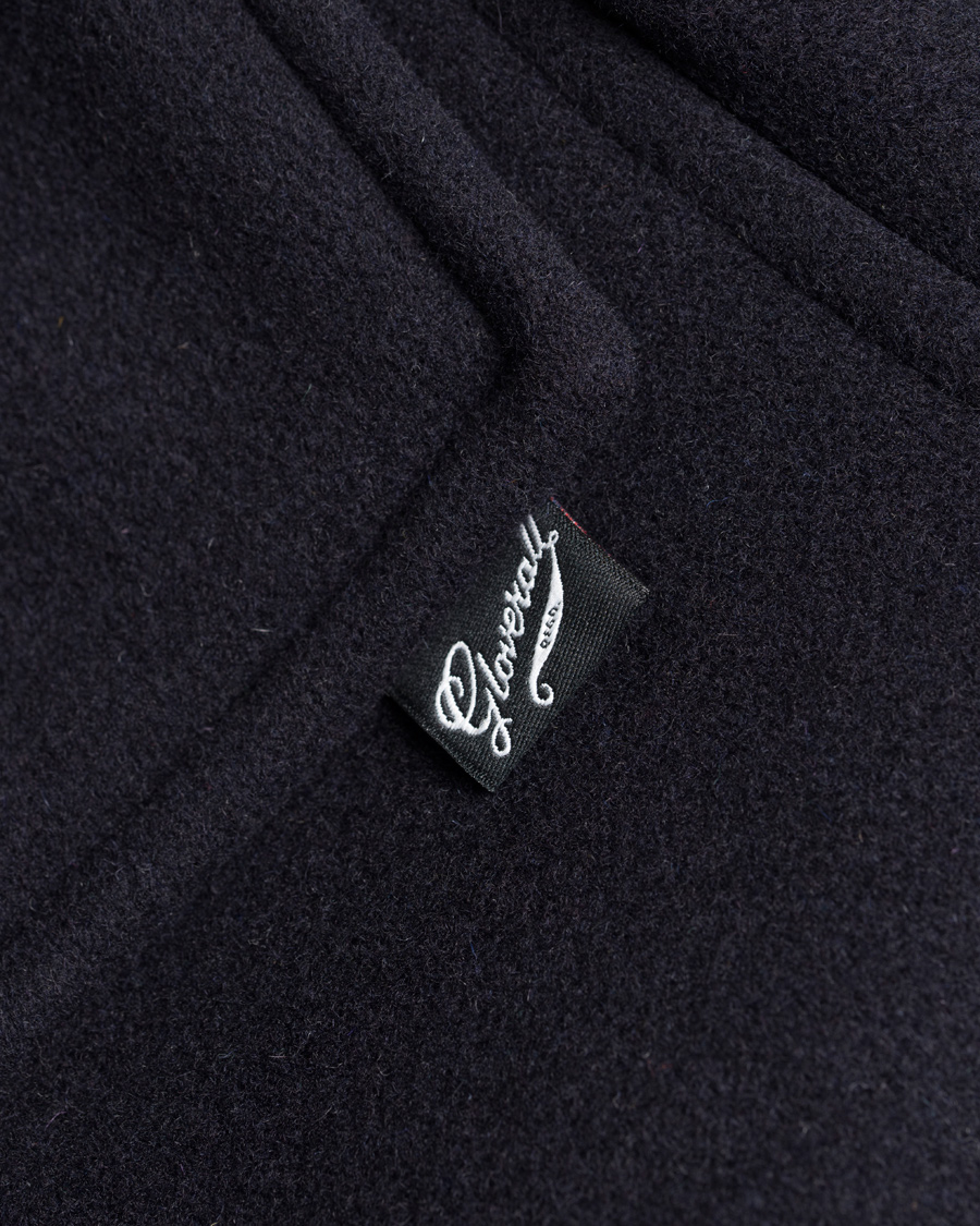 Heren | Jassen | Gloverall | Morris Duffel Coat Navy/Dress Gordon