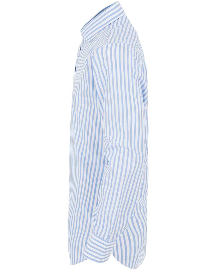 Heren | Overhemden | Turnbull & Asser | Slim Fit Bengal Stripe Shirt Light Blue