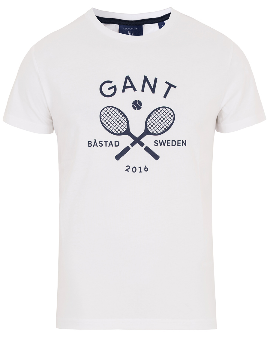 Heren | T-shirts | GANT | Båstad T-Shirt White