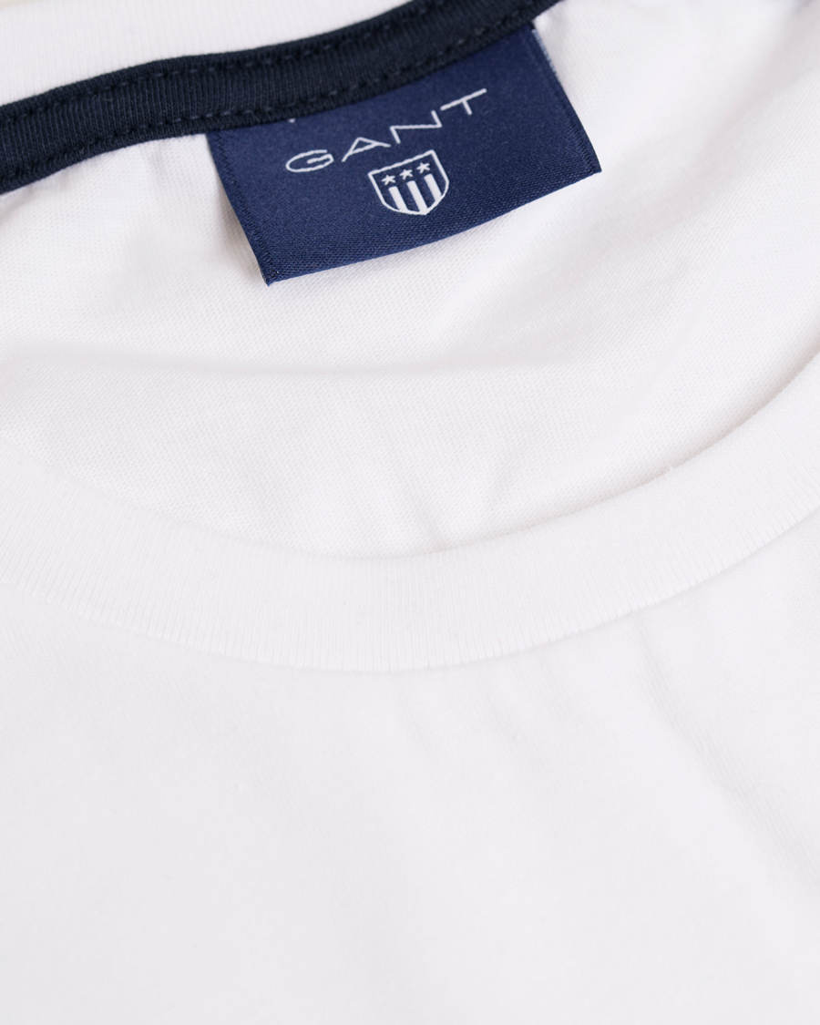 Heren | T-shirts | GANT | Båstad T-Shirt White