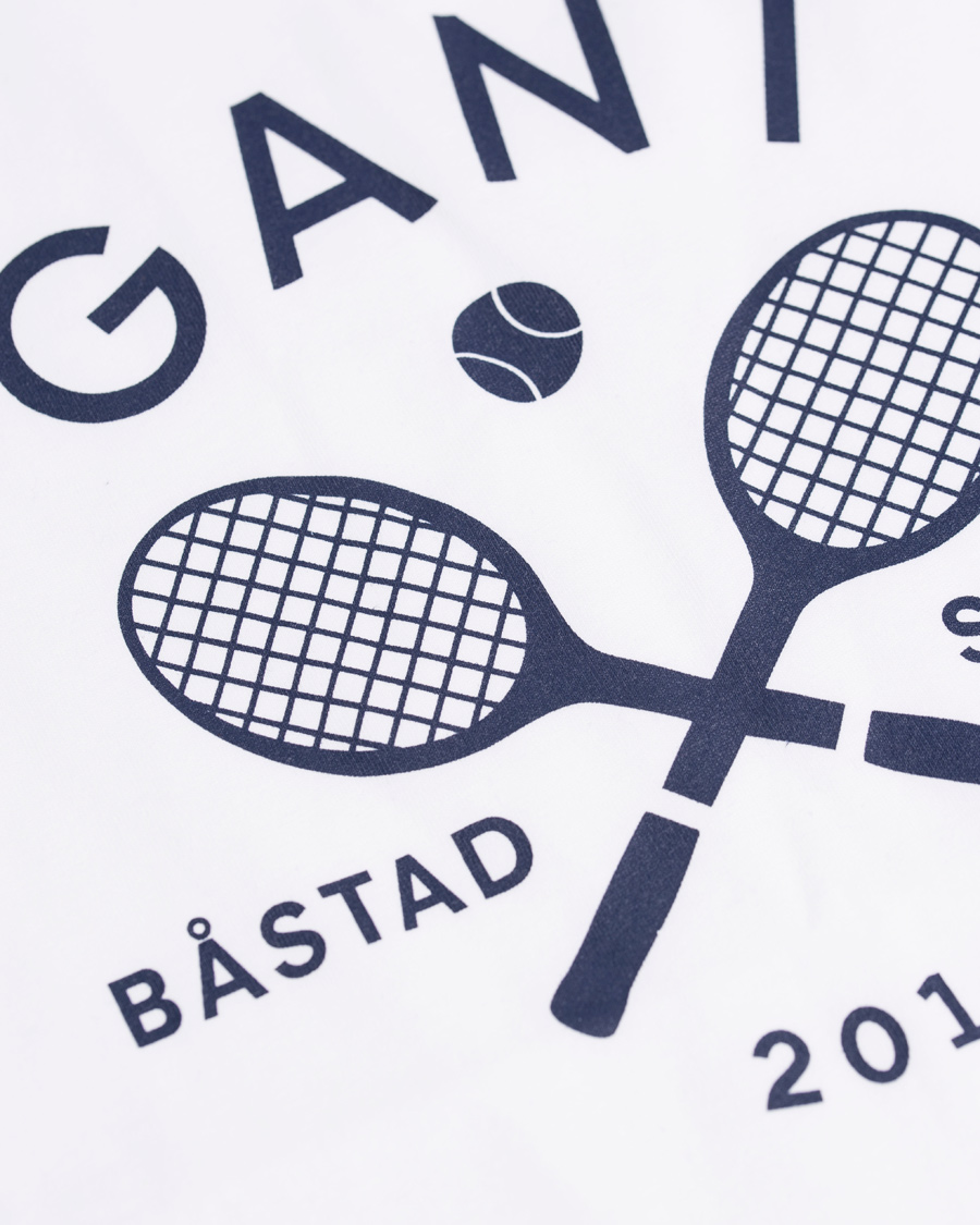 Heren | T-shirts | GANT | Båstad T-Shirt White