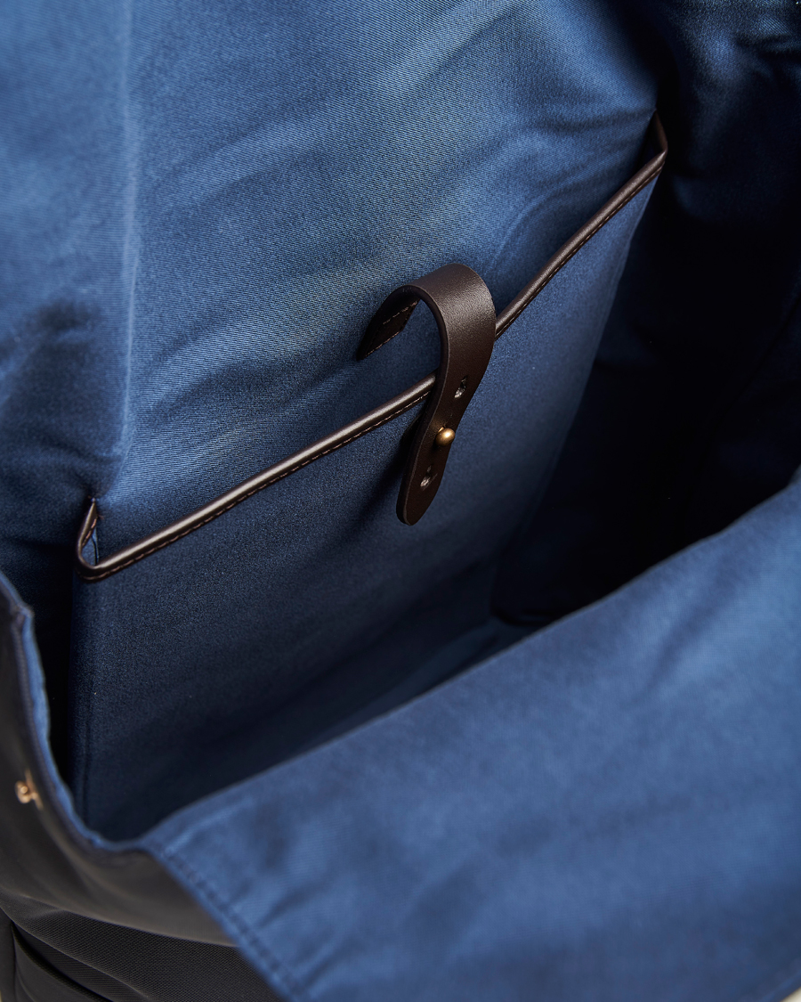 Heren | Tassen | Mismo | MismoM/S Nylon BackpackNavy/Dark Brown