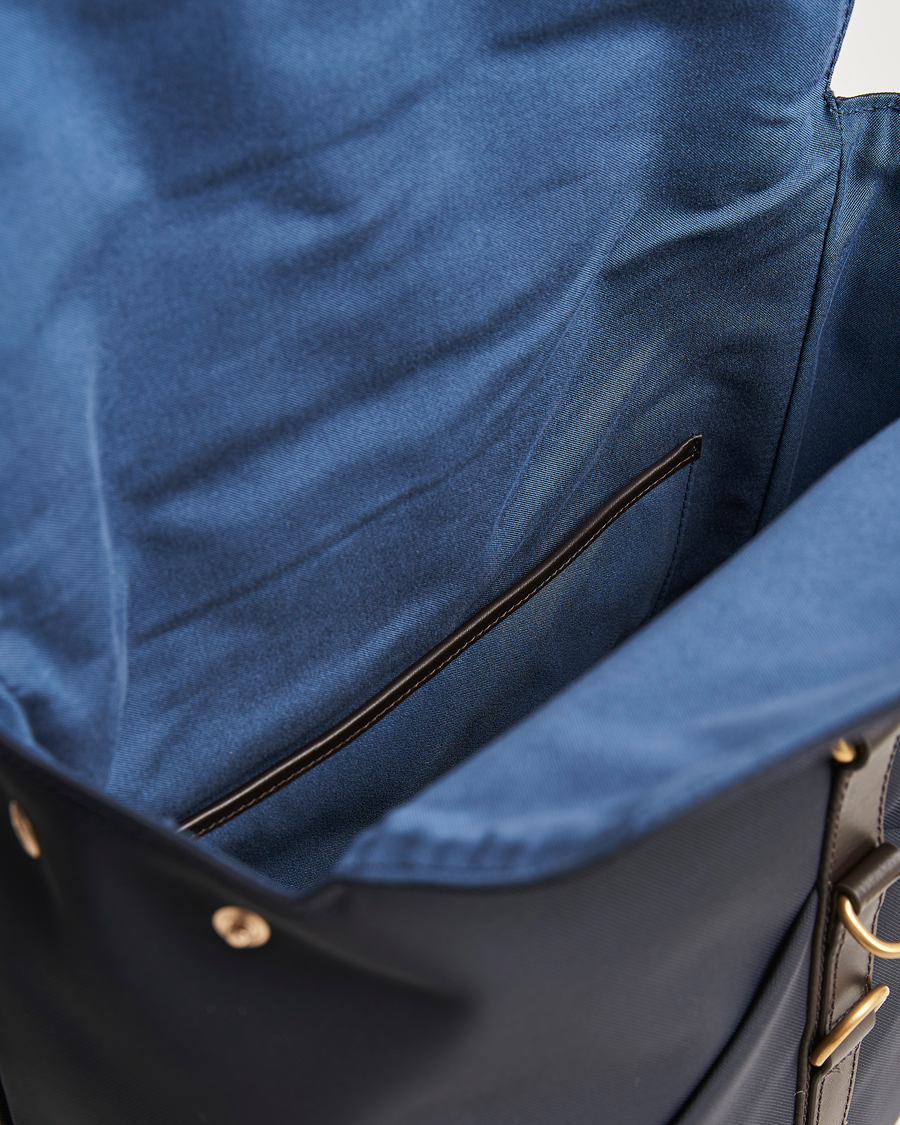 Heren | Tassen | Mismo | MismoM/S Nylon BackpackNavy/Dark Brown