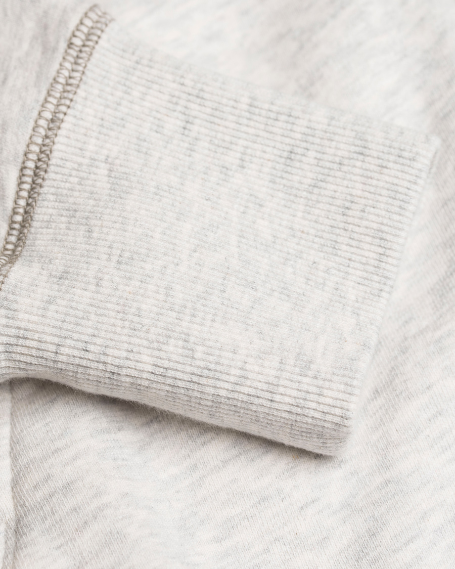 Heren | Truien | Parajumpers | Charlie Active Fleece Hoodie White Melange Slub
