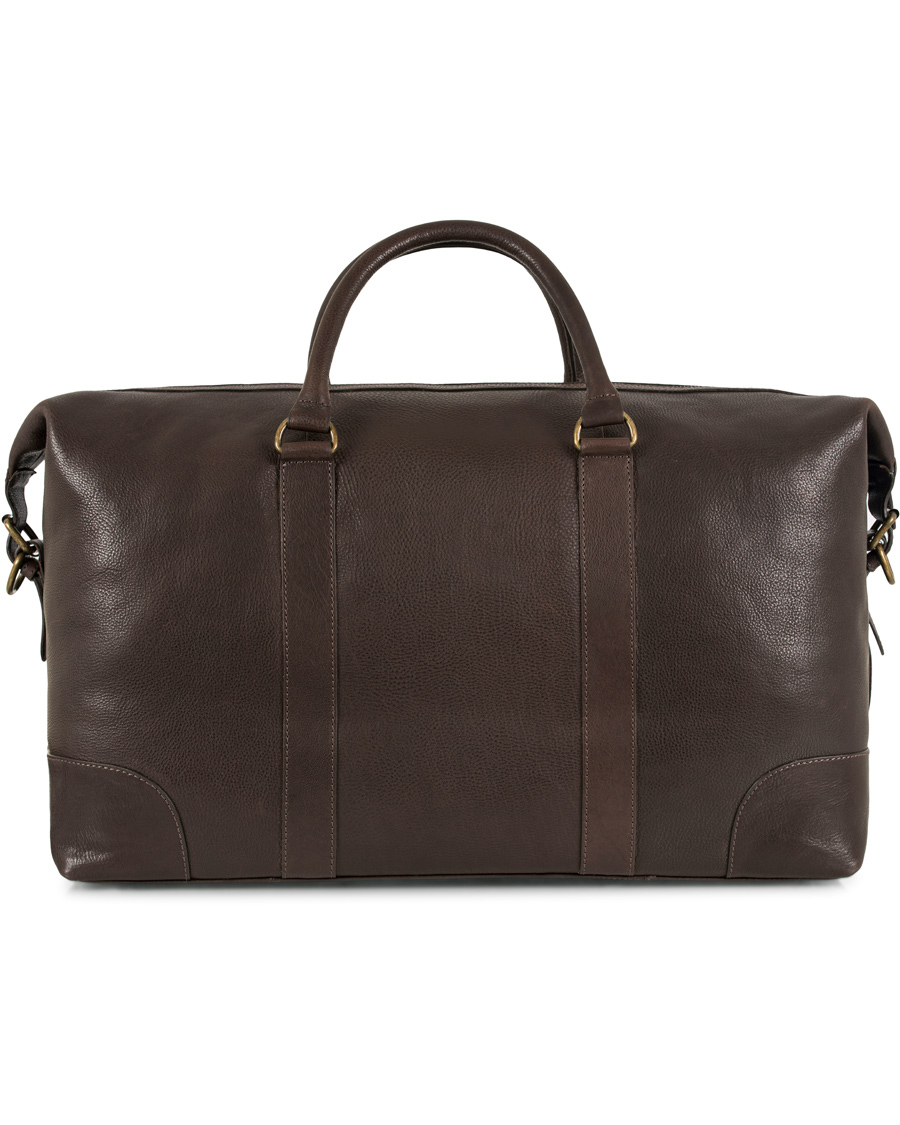 Heren | Morris Leather Weekendbag Dark Brown | Morris | Leather Weekendbag Dark Brown