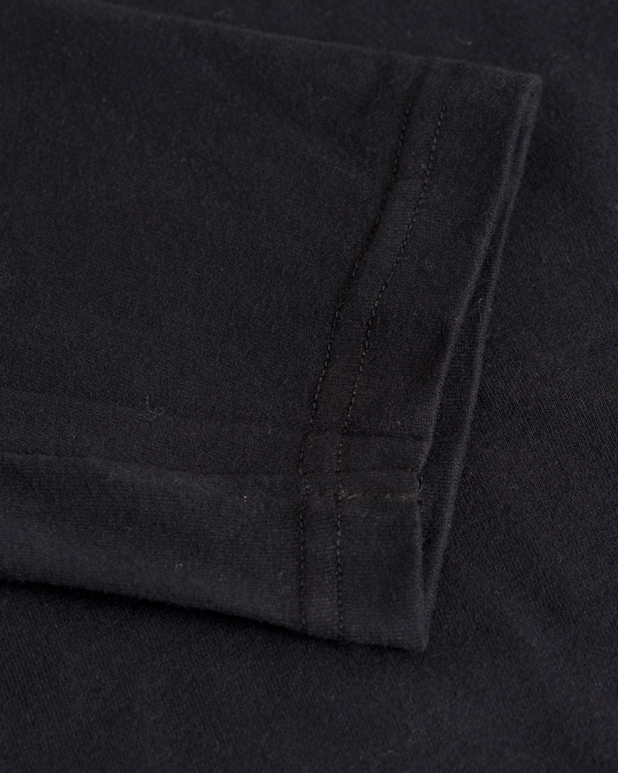 Heren | T-shirts | Calvin Klein | Long Sleeve Crew Neck Tee Black