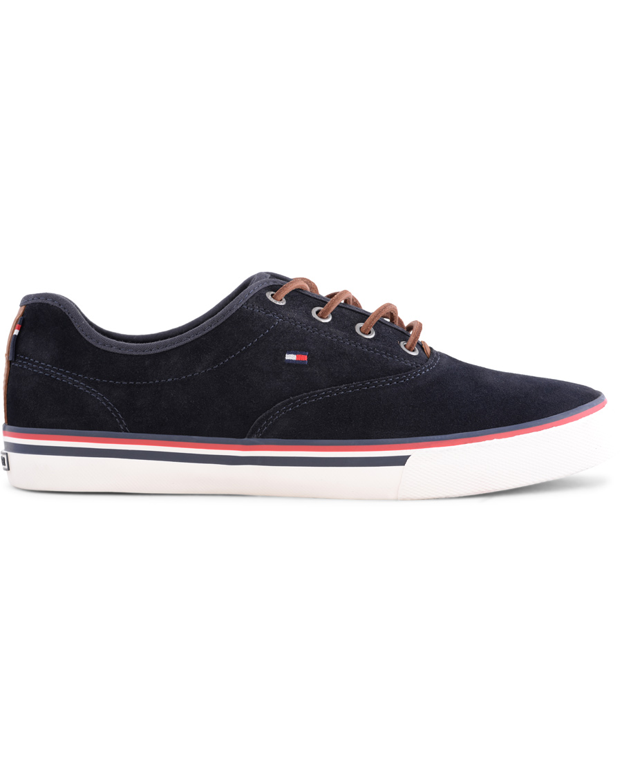 Heren | Tommy Hilfiger Paulie Sneaker Midnight Suede | Tommy Hilfiger | Paulie Sneaker Midnight Suede