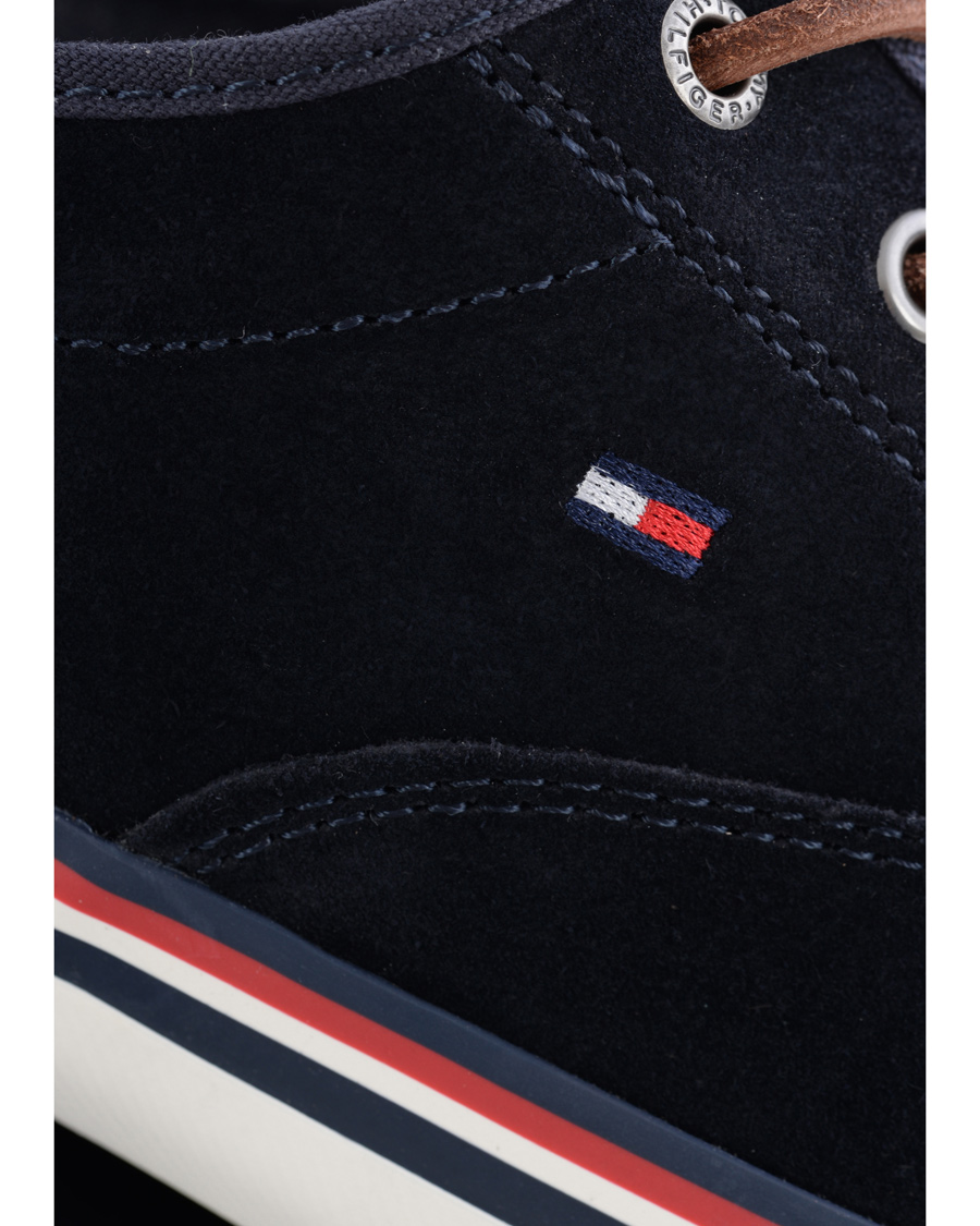 Heren | Tommy Hilfiger Paulie Sneaker Midnight Suede | Tommy Hilfiger | Paulie Sneaker Midnight Suede