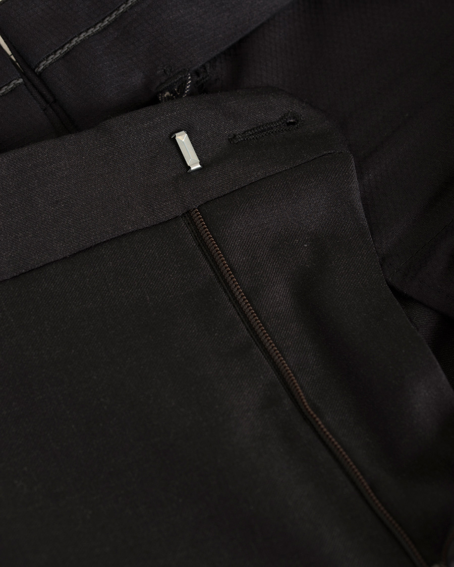 Heren | Broeken | GANT Diamond G | Tailored Slim Travel Pants Charcoal Melange
