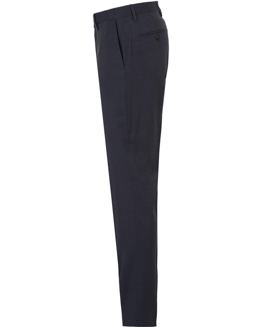 Heren | Broeken | GANT Diamond G | Tailored Slim Travel Pants Ink Blue
