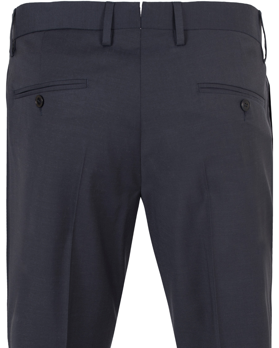 Heren | Broeken | GANT Diamond G | Tailored Slim Travel Pants Ink Blue