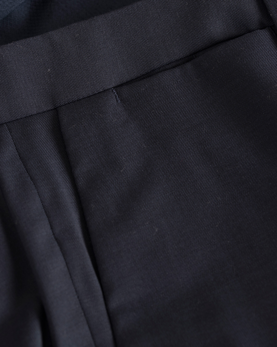 Heren | Broeken | GANT Diamond G | Tailored Slim Travel Pants Ink Blue