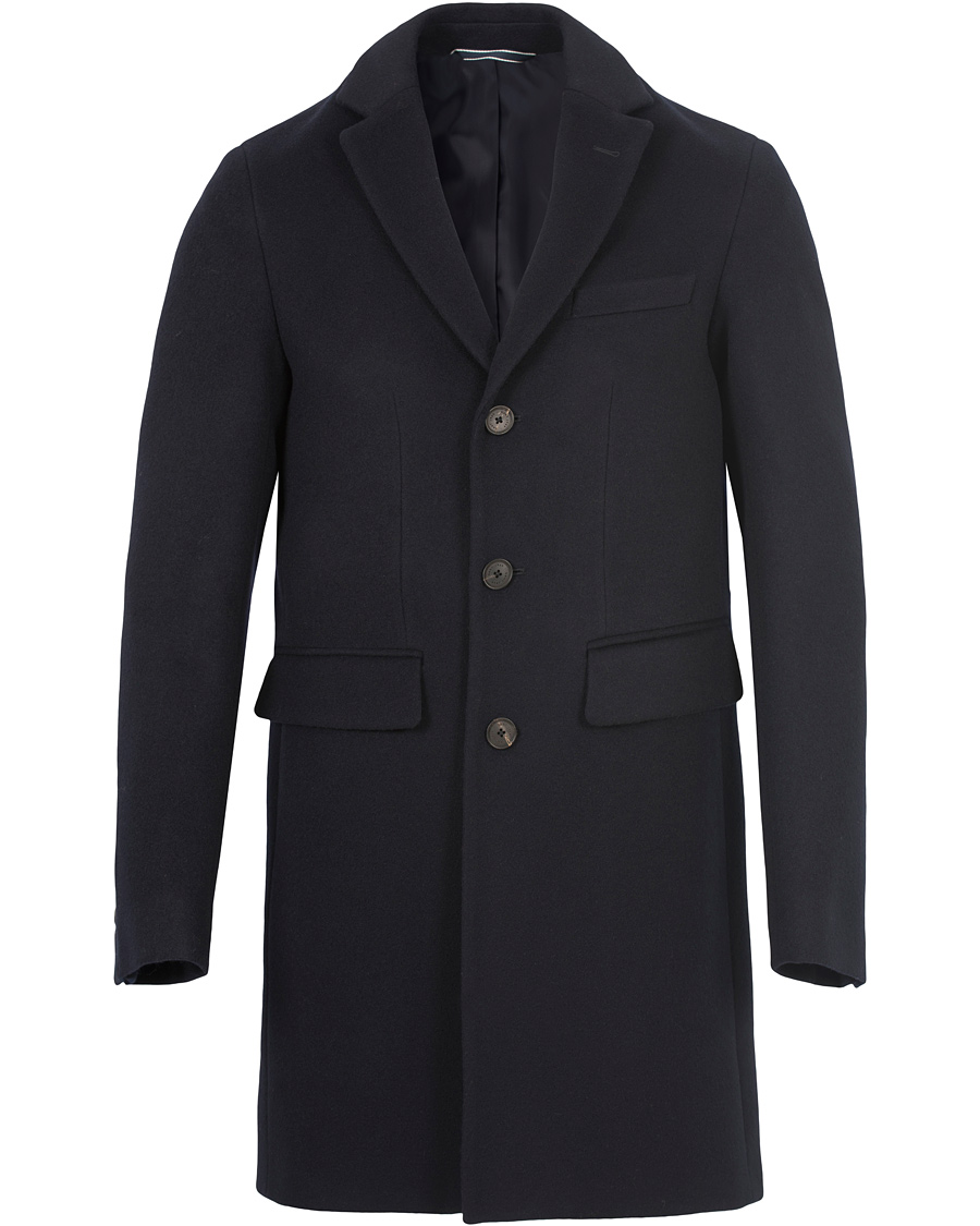 Heren | Jassen | GANT | The Harrison Overcoat Navy
