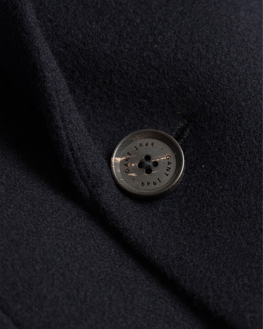 Heren | Jassen | GANT | The Harrison Overcoat Navy