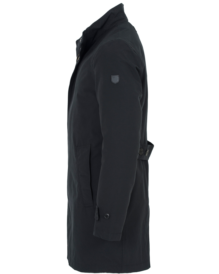 Heren | Jassen | GANT | The Seeter Raincoat Black