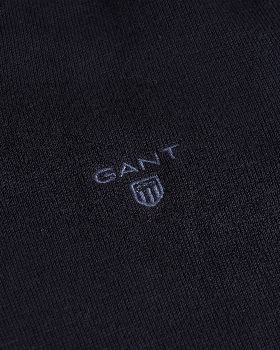 Heren | Truien | GANT | Lightweight Cotton V-Neck Navy