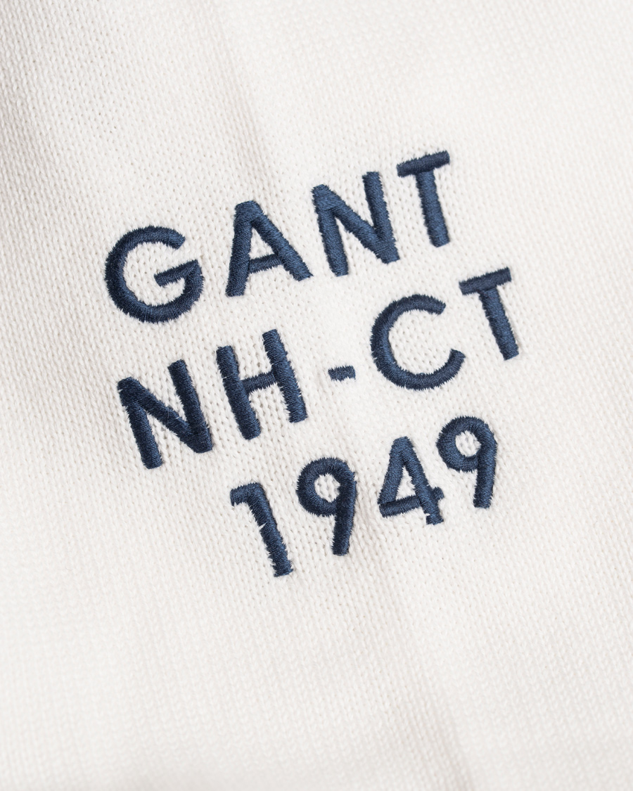 Heren | Truien | GANT | American Flag Sweater Off White