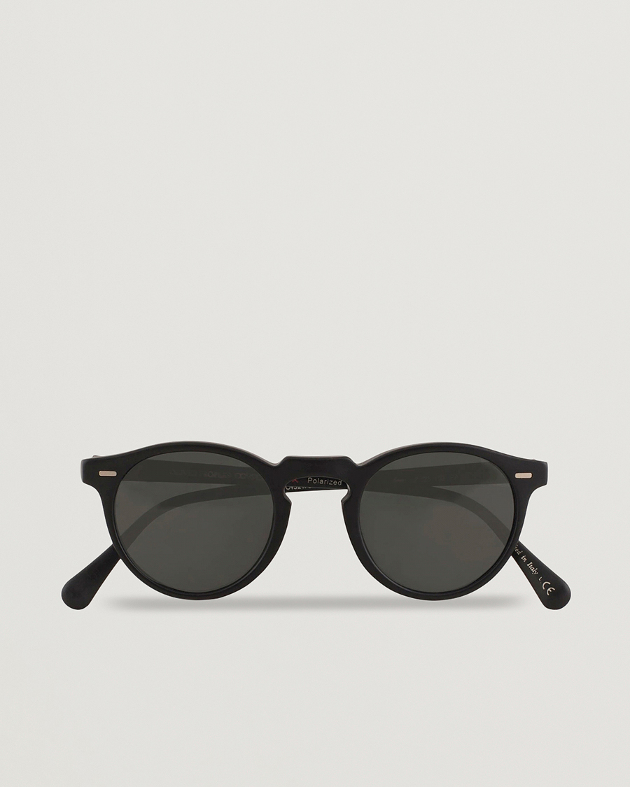 Heren | Zonnebrillen | Oliver Peoples | Gregory Peck Sunglasses Black/Midnight