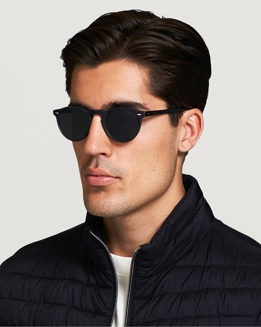 Heren | Accessoires | Oliver Peoples | Gregory Peck Sunglasses Black/Midnight