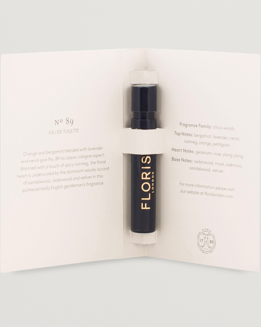 Heren | | | Floris London No. 89 Eau de Toilette 1,2ml Sample