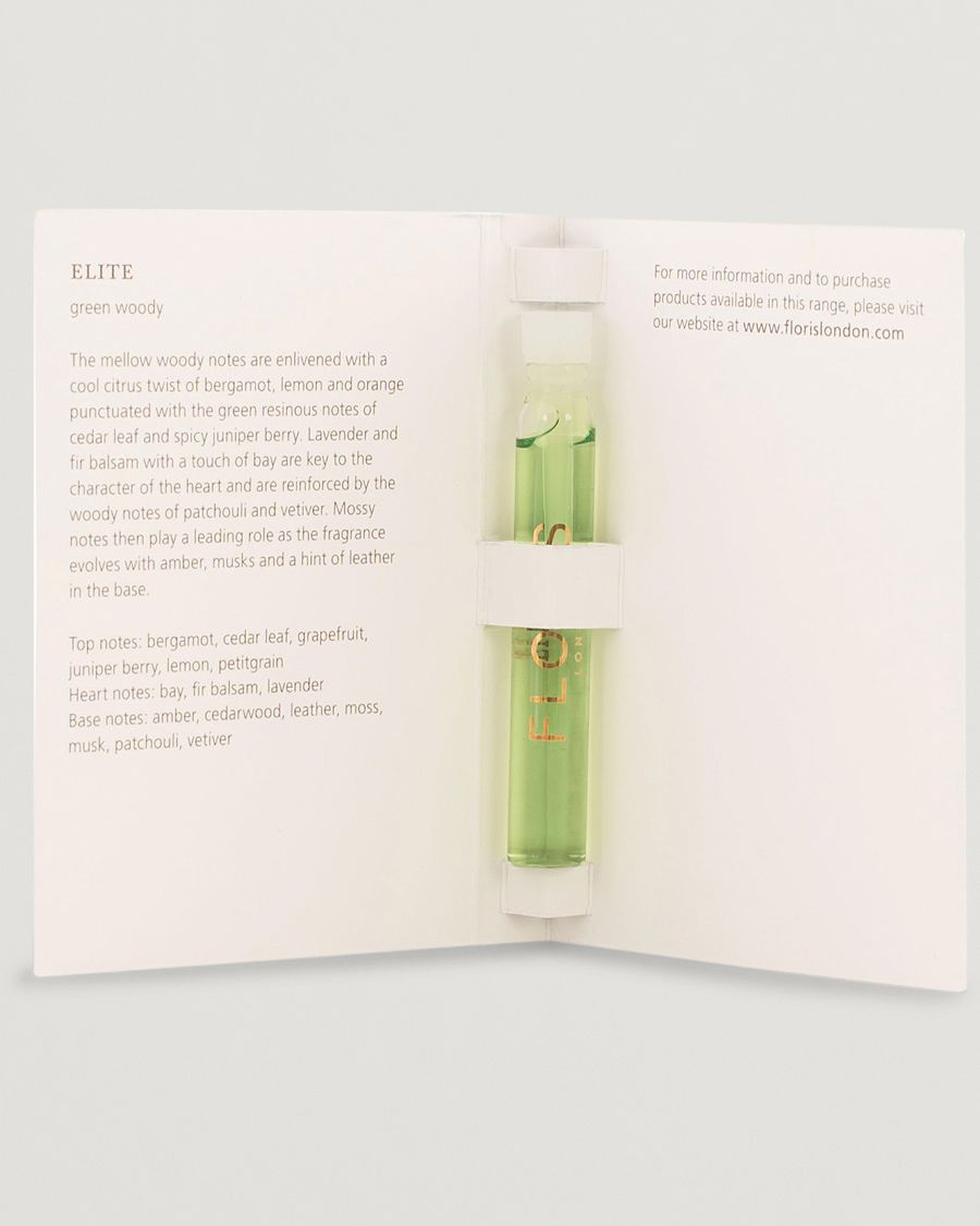 Heren | | | Floris London Elite Eau de Toilette 2ml Sample