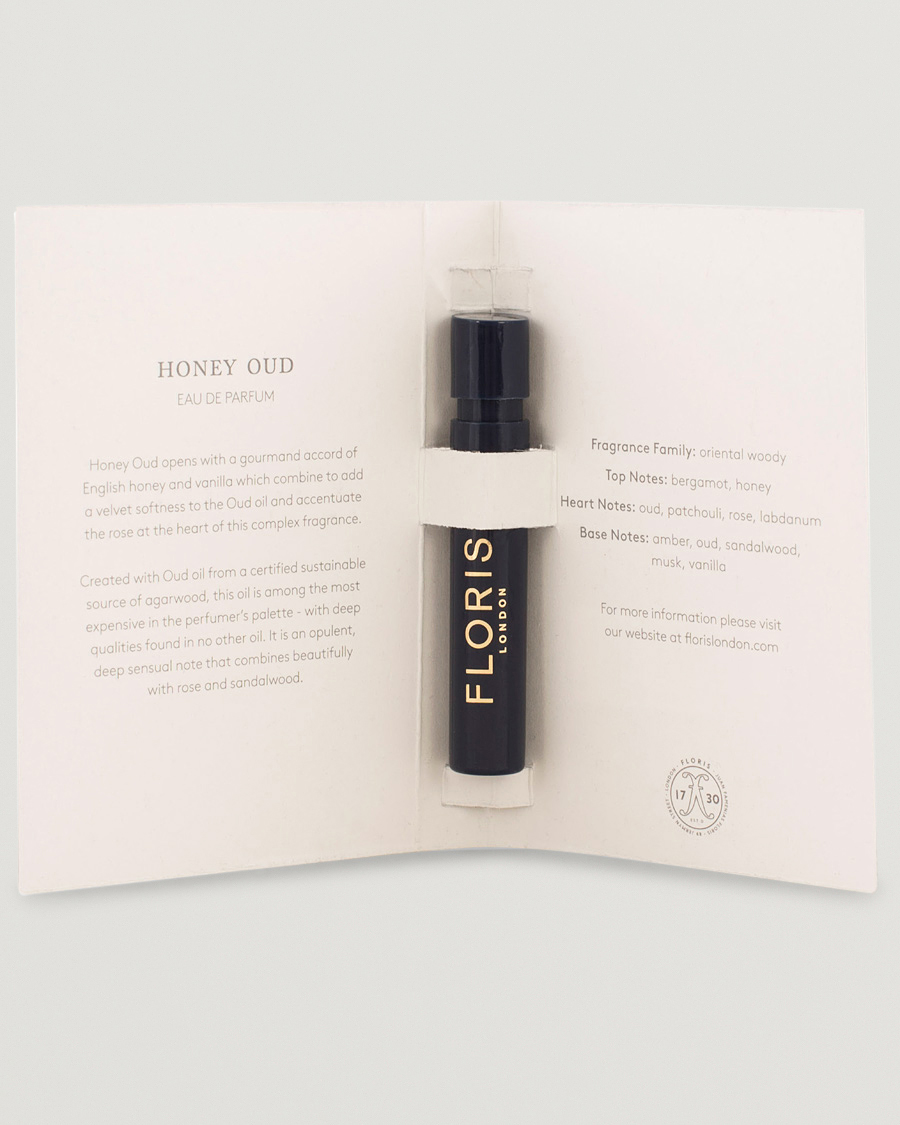 Heren |  |  | Floris London Honey Oud Eau de Parfum 1,2ml Sample