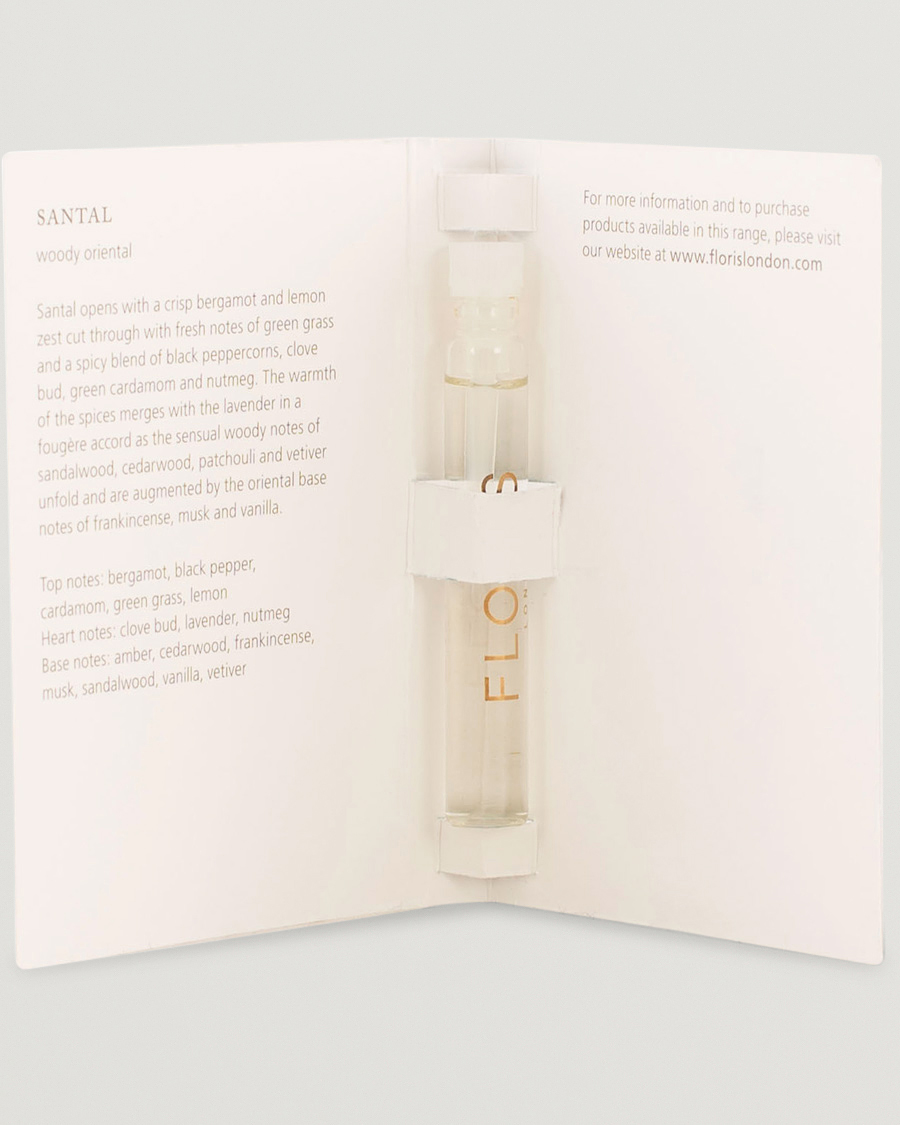 Heren | | | Floris London Santal Eau de Toilette 1,2ml Sample