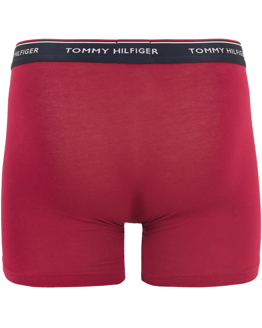 Heren | Ondergoed | Tommy Hilfiger | Premium Ess Trunk 3-Pack Alaska Blue/Ruba Red/Blue