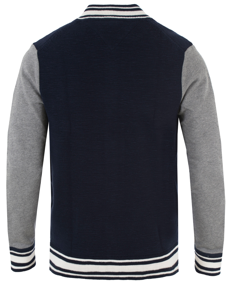 Heren | Truien | Tommy Hilfiger | Bas Baseball Jacket Navy Blazer