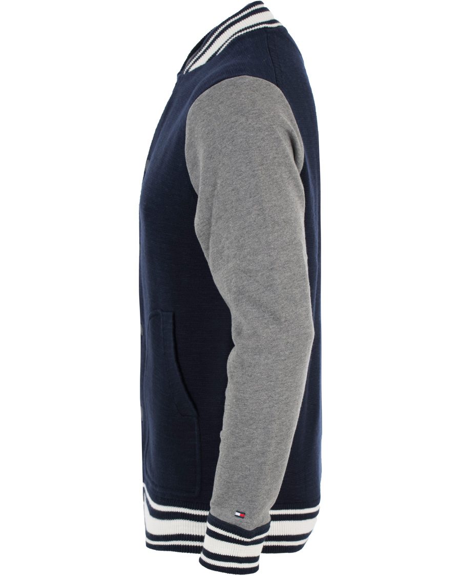 Heren | Truien | Tommy Hilfiger | Bas Baseball Jacket Navy Blazer