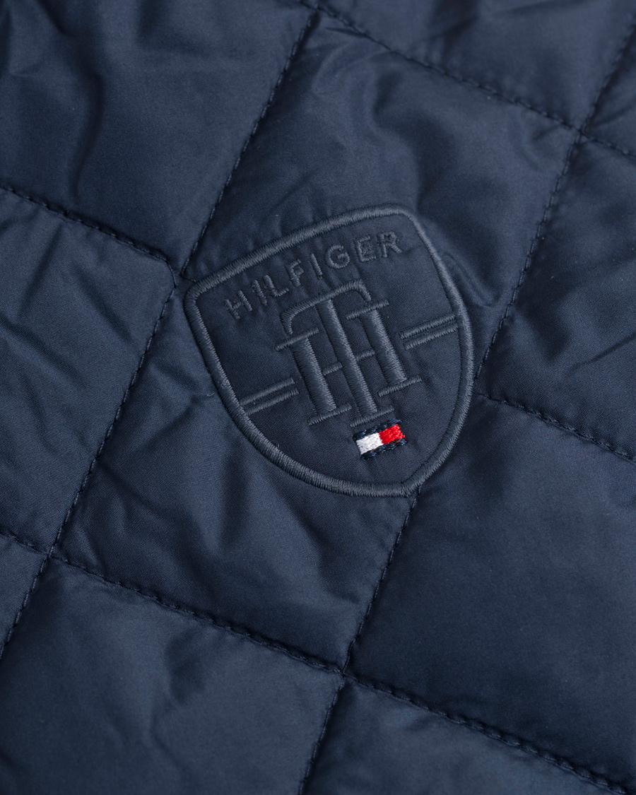 Heren | Jassen | Tommy Hilfiger | Diamond Quilted Bomber Jacket Navy Blazer