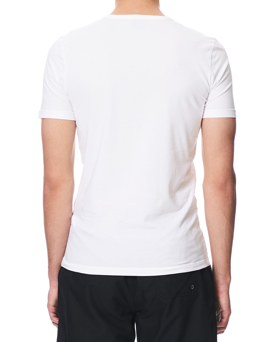 Heren | T-shirts | BOSS BLACK | BOSS 2-Pack Crew Neck Slim Fit Tee White