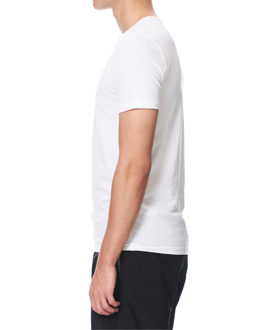 Heren | T-shirts | BOSS BLACK | BOSS 2-Pack Crew Neck Slim Fit Tee White