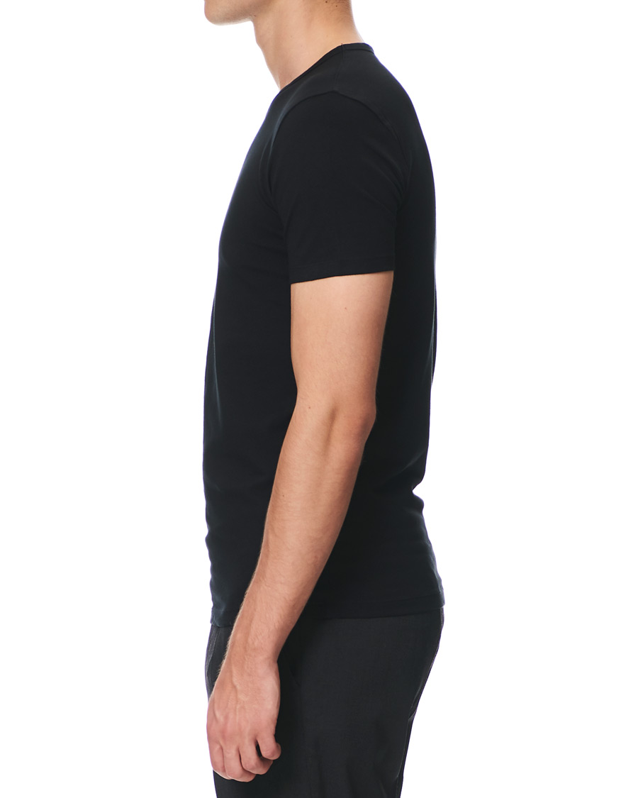 Heren | T-shirts | BOSS BLACK | BOSS 2-Pack Crew Neck Slim Fit Tee Black
