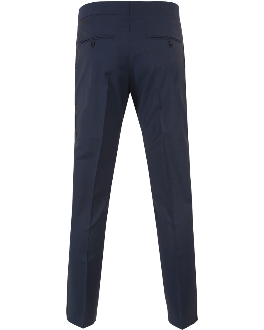 Heren | Broeken | Tiger of Sweden | Gordon 5 Tuxedo Trousers Blue