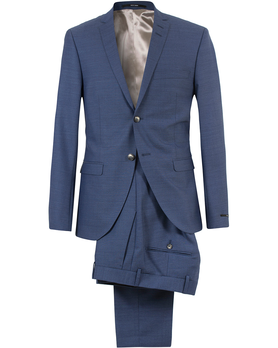 Heren | Pakken | Tiger of Sweden | Jil 8 Wool Suit Blue
