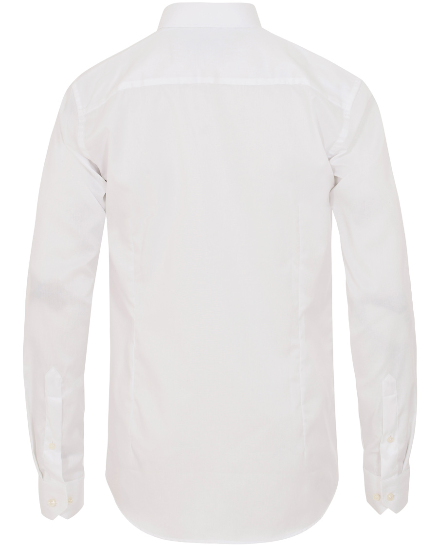 Heren | Overhemden | Eton | Slim Fit Shirt Pointed White