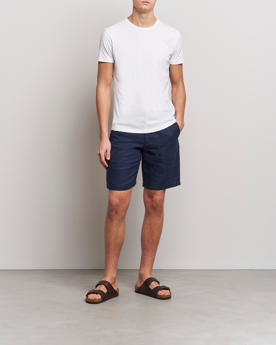 Heren | T-shirts | Orlebar Brown | OB Crew Neck Tee White