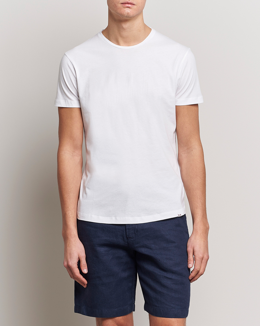 Men |  | Orlebar Brown | OB Crew Neck Tee White