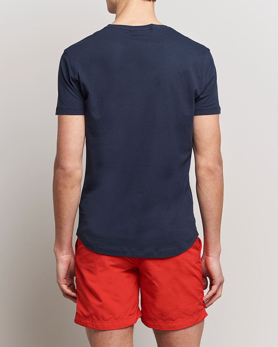 Heren | T-shirts | Orlebar Brown | OB Crew Neck Tee Navy