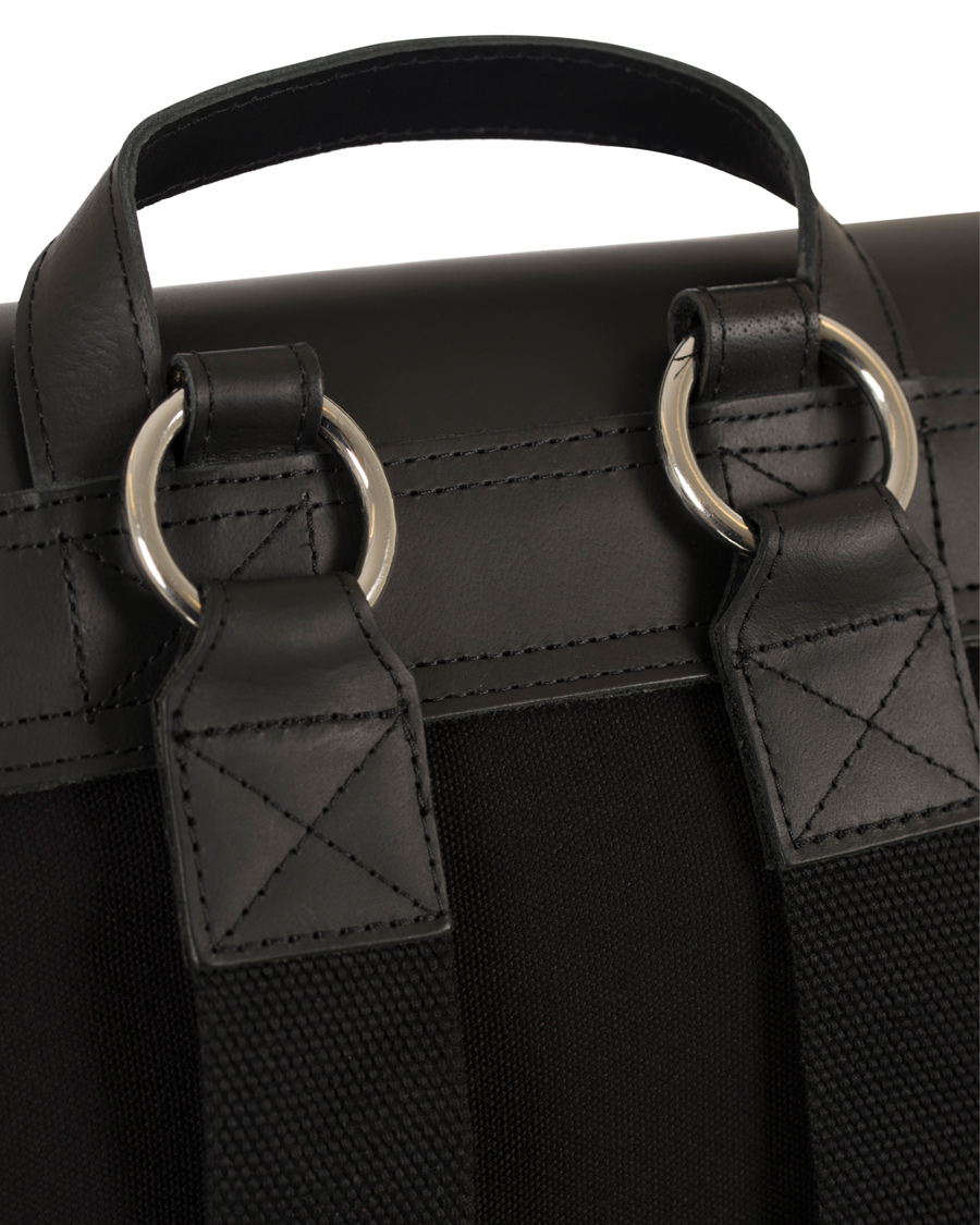 Heren | Sandqvist Hege Canvas Backpack Black | Sandqvist | Hege Canvas Backpack Black