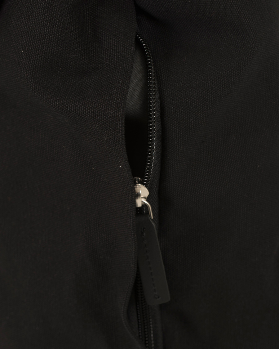 Heren | Sandqvist Hege Canvas Backpack Black | Sandqvist | Hege Canvas Backpack Black