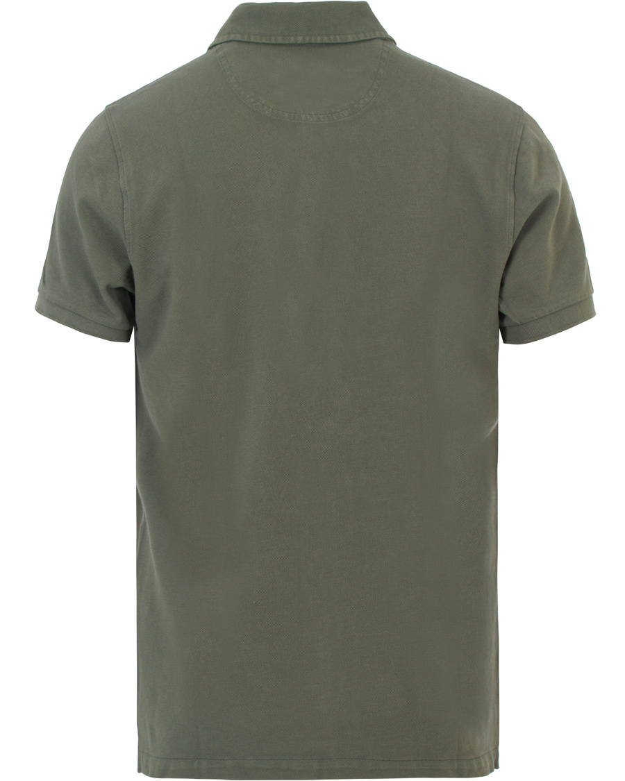 Heren | Polo's | Stenströms | Pigment Dyed Polo Forrest Green