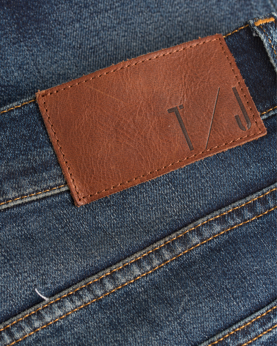 Heren | Jeans | Tiger of Sweden Jeans | Straw Reign Jeans Dark Blue