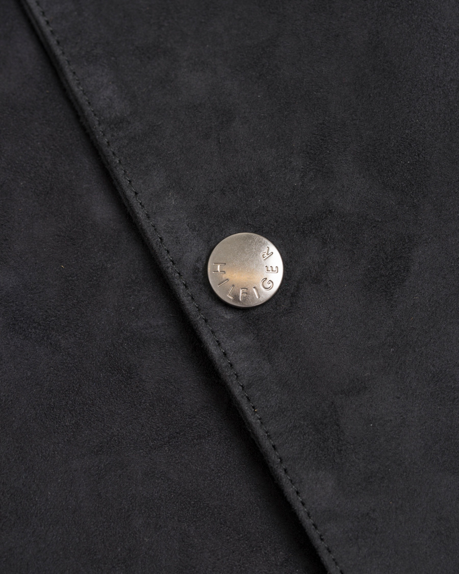 Heren | Jassen | Tommy Hilfiger | Caen Bomber Suede Jacket Midnight