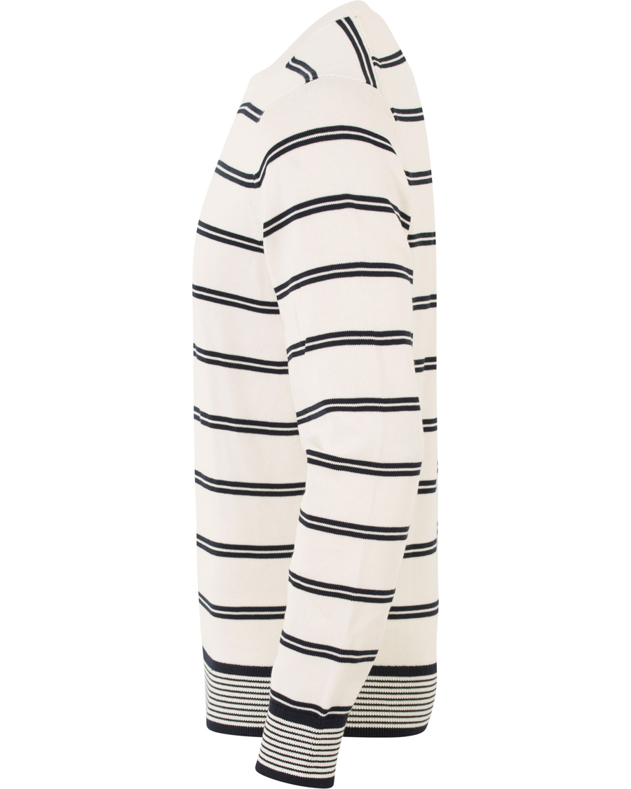 Heren | Truien | Tommy Hilfiger | Hendrics Stripe Knitted Crew Neck Snow White