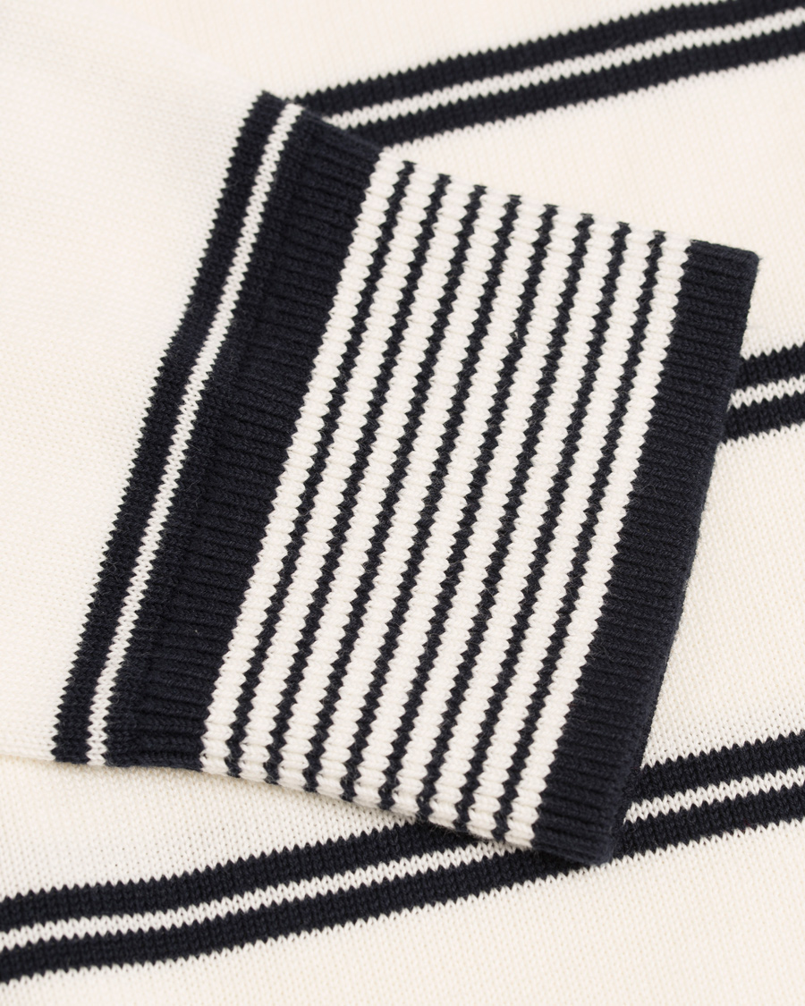 Heren | Truien | Tommy Hilfiger | Hendrics Stripe Knitted Crew Neck Snow White